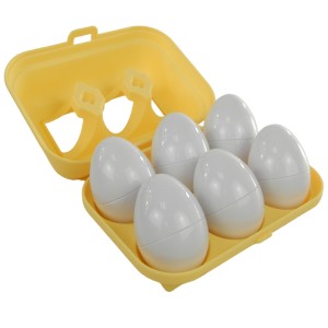 Układanka sorter jajka Montessori kolory DF24B